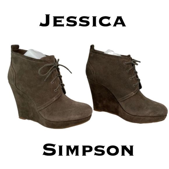 jessica simpson wedge ankle boots